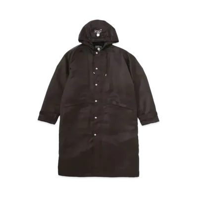 mastermind JAPAN Nylon Hooded Coat "Black"