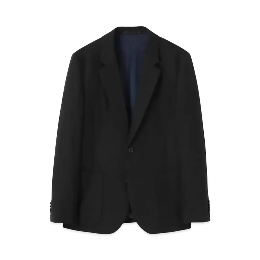 Paul Smith Melange Wool 2B Jacket "Black"