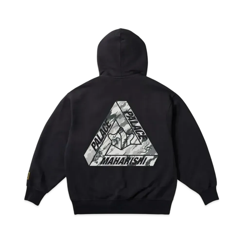 PALACE x MAHARISHI Tri Bonsai Dpm Hoodie "Black"