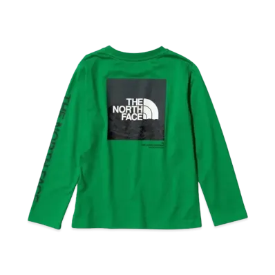 The North Face L/S Sleeve Graphic Tee "Primary Green"