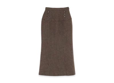 ANDMARY Women's Blair Long Skirt "Brown"