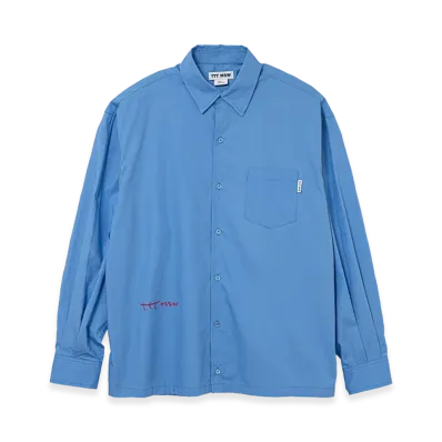 TTTMSW Regular Collar Shirt "Blue"