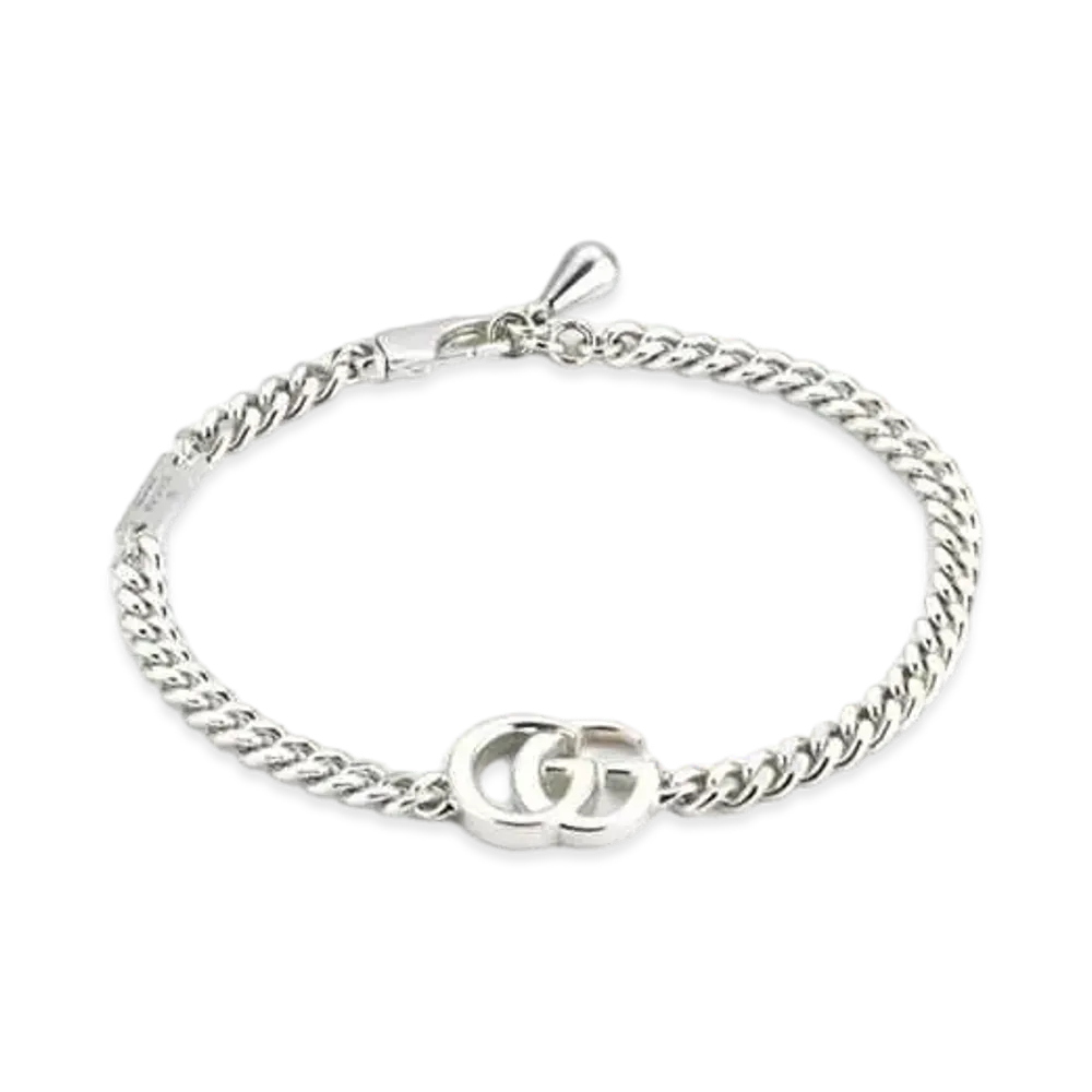 GUCCI GG Marmont Chain Bracelet "Sterling Silver"