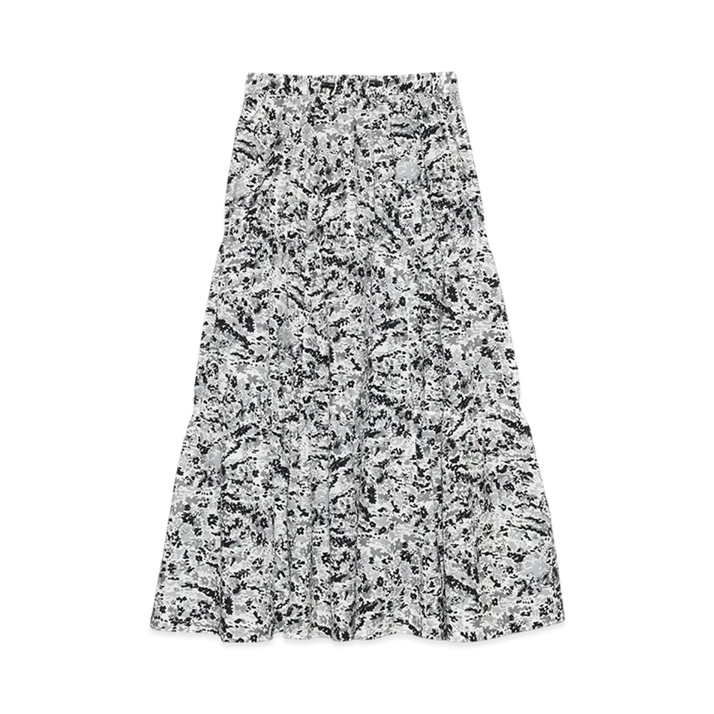 The North Face PURPLE LABEL Flower Printed Field Tiered Skirt "Flower Camouflage"