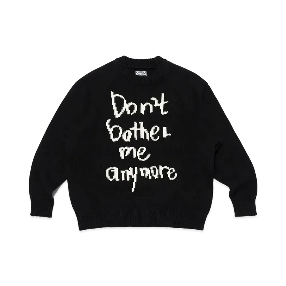 Wasted Youth Knit Sweater "Black" / VERDY