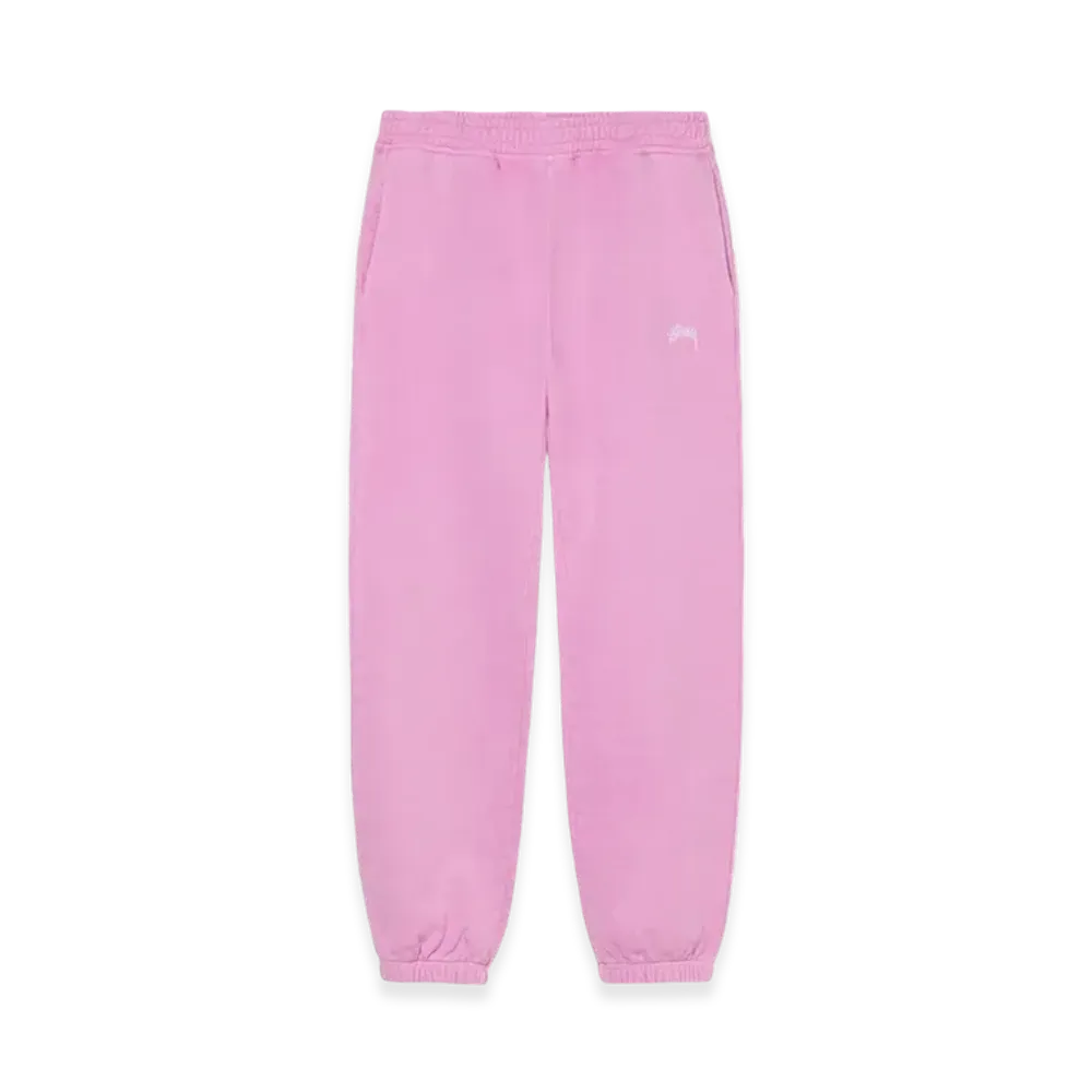 Stussy Overdyed Stock Logo Pants "Pink"