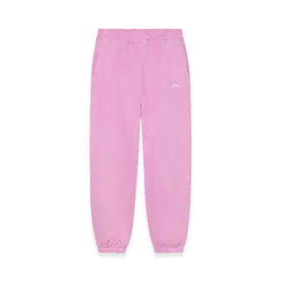 Stussy Overdyed Stock Logo Pants "Pink"