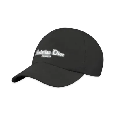 Dior Christian Dior Couture Cap Cotton Canvas "Black"