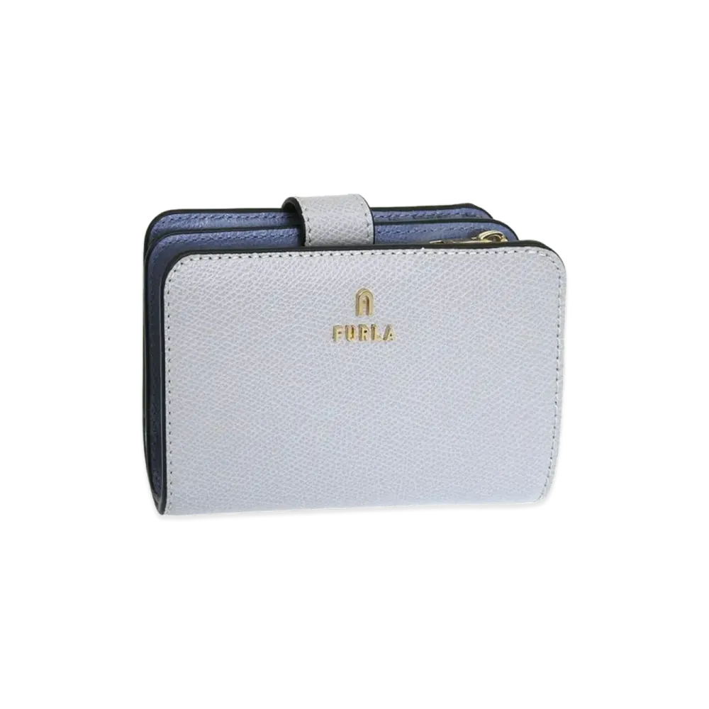 FURLA Camelia M Compact Wallet "Gray"