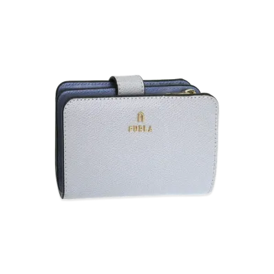 FURLA Camelia M Compact Wallet "Gray"