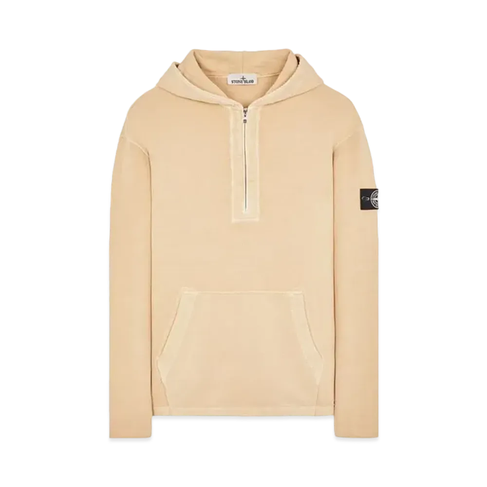 Stone Island 636T3 70% Recycled Cotton Fleece Tinto Terra "Ivory"