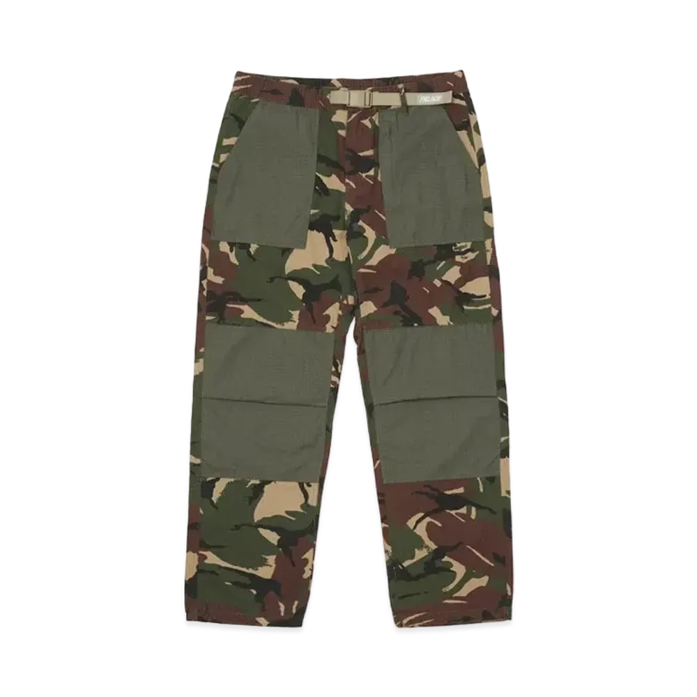 PALACE RIPSTOP COTTON BELTER TROUSERS "Camo"