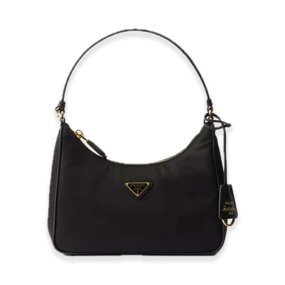 PRADA Re-Edition 2005 Re-Nylon Mini Bag "Black"