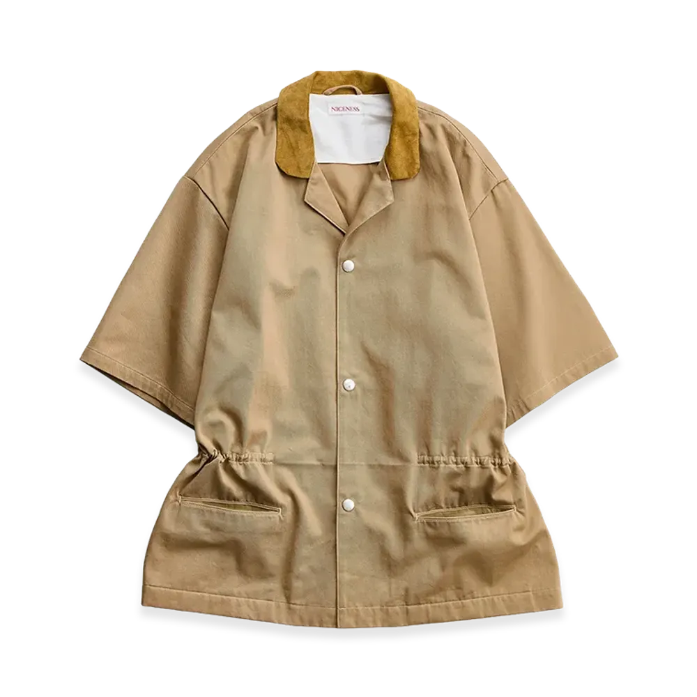 NICENESS Kirkland Utility Shirt Blouson "Cognac"