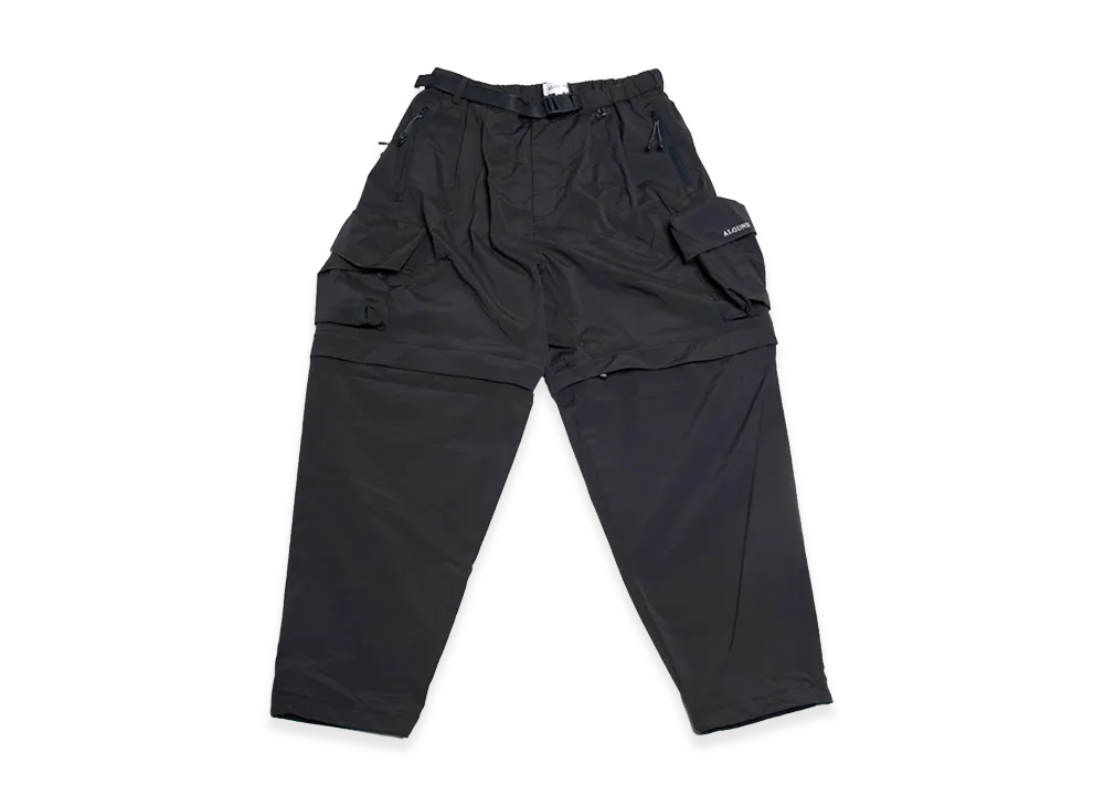 【M新品】ALOUND DETACHABLE CARGO NYLON PANTS ALOUND Detachable Nylon Pants 