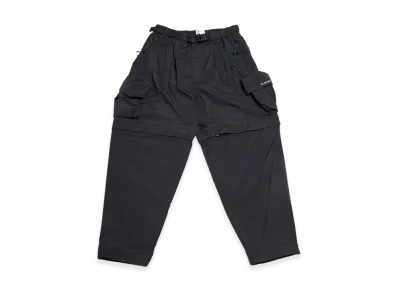 ALOUND Detachable Nylon Pants "Black"