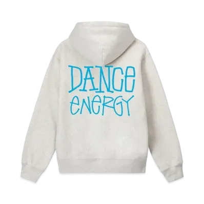 Stussy Dance Energy Hoodie "Ash Heather"
