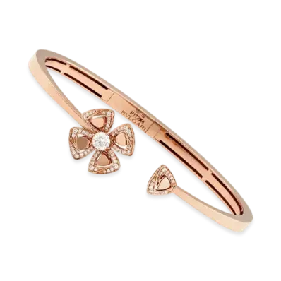 BVLGARI Fiorever Bracelet Diamonds "Pink Gold"