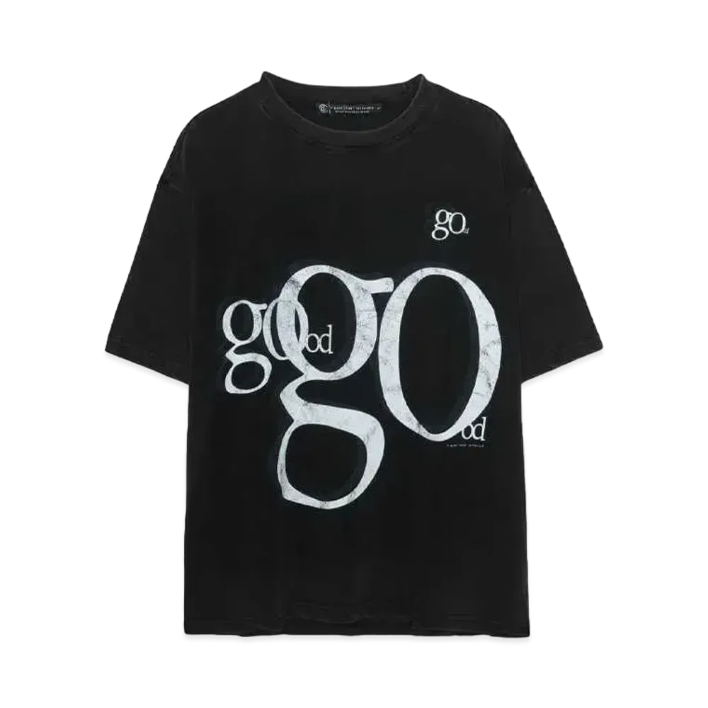 A GOOD BAD INFLUENCE GOOD GOOD T-SHIRT "BLACK"
