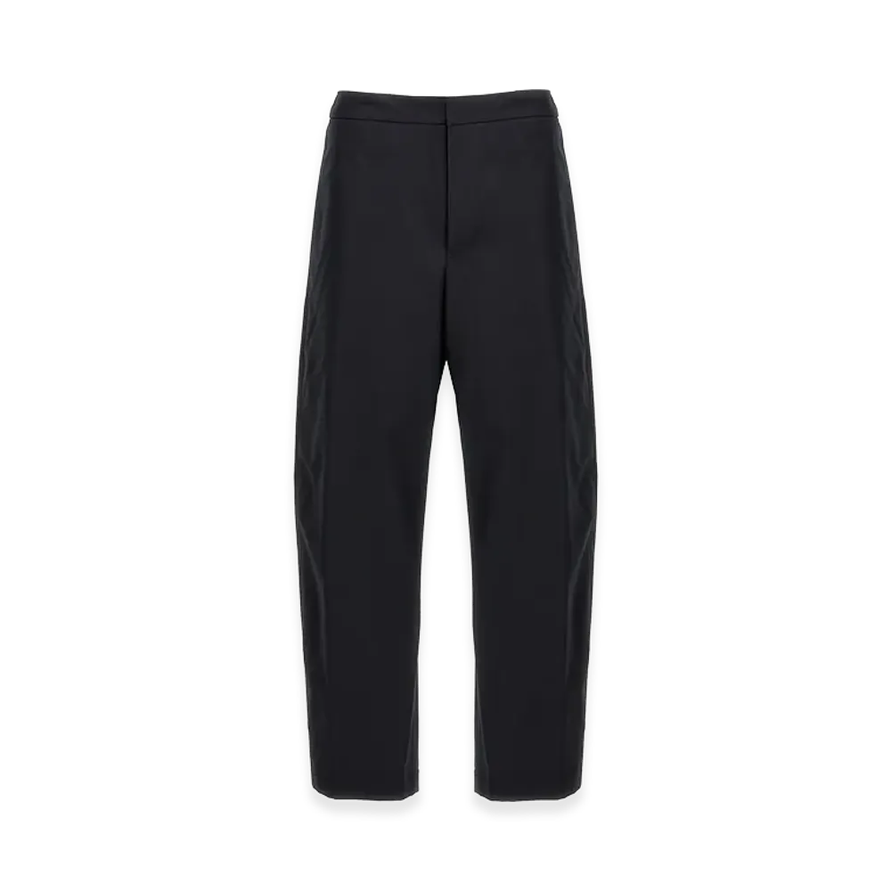 Jil Sander Trousers With Elasticated Waist "Blue"