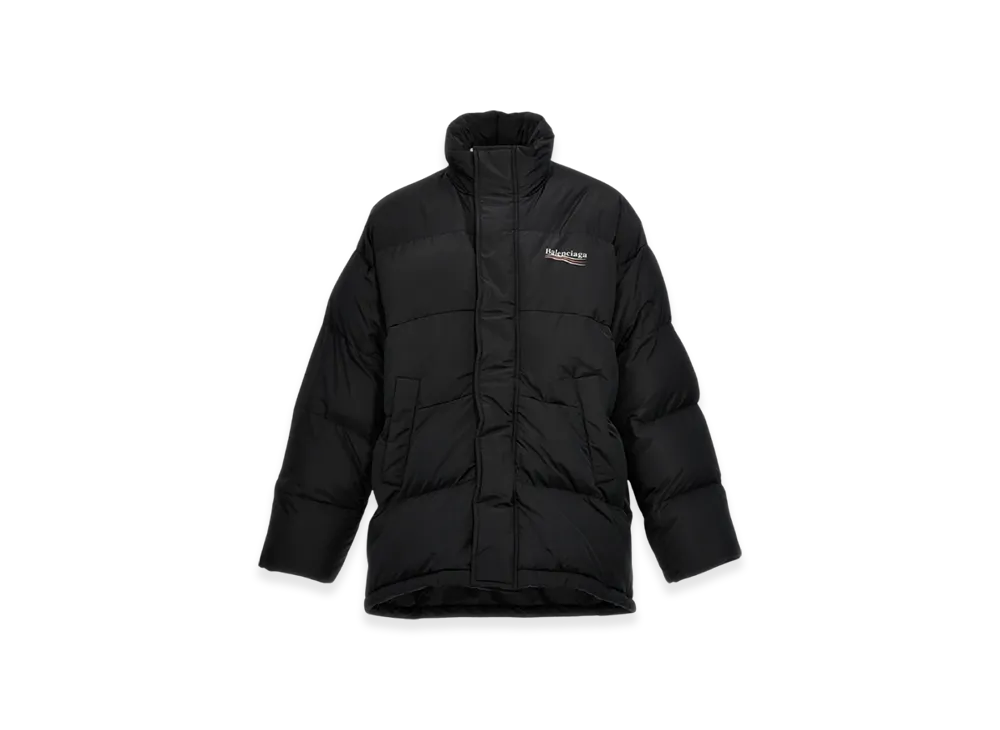 BALENCIAGA Political Campaign Puffer Jacket 