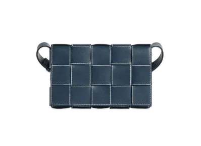 Bottega Veneta Cassette "Deep Blue/Natural"