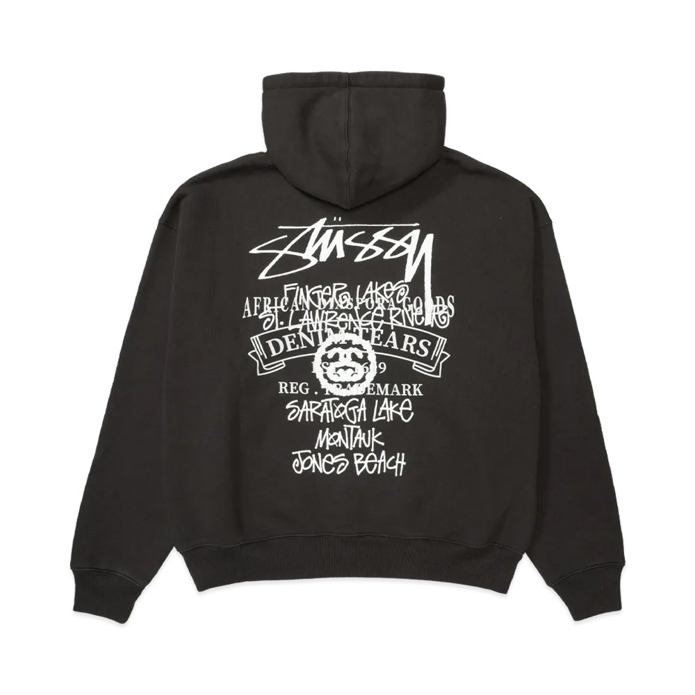 Stussy x DENIM TEARS Pullover Hoodie "Black"