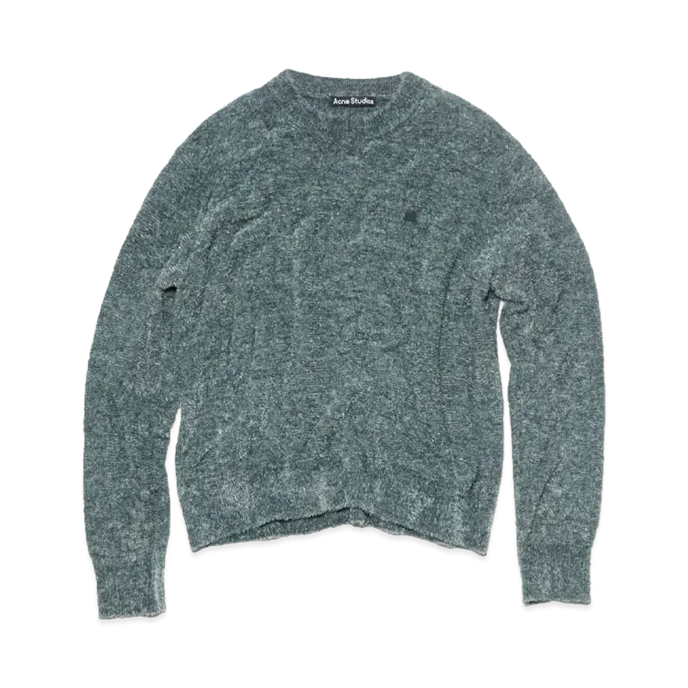 Acne Studios Crew Neck Knit Sweater "Gray"