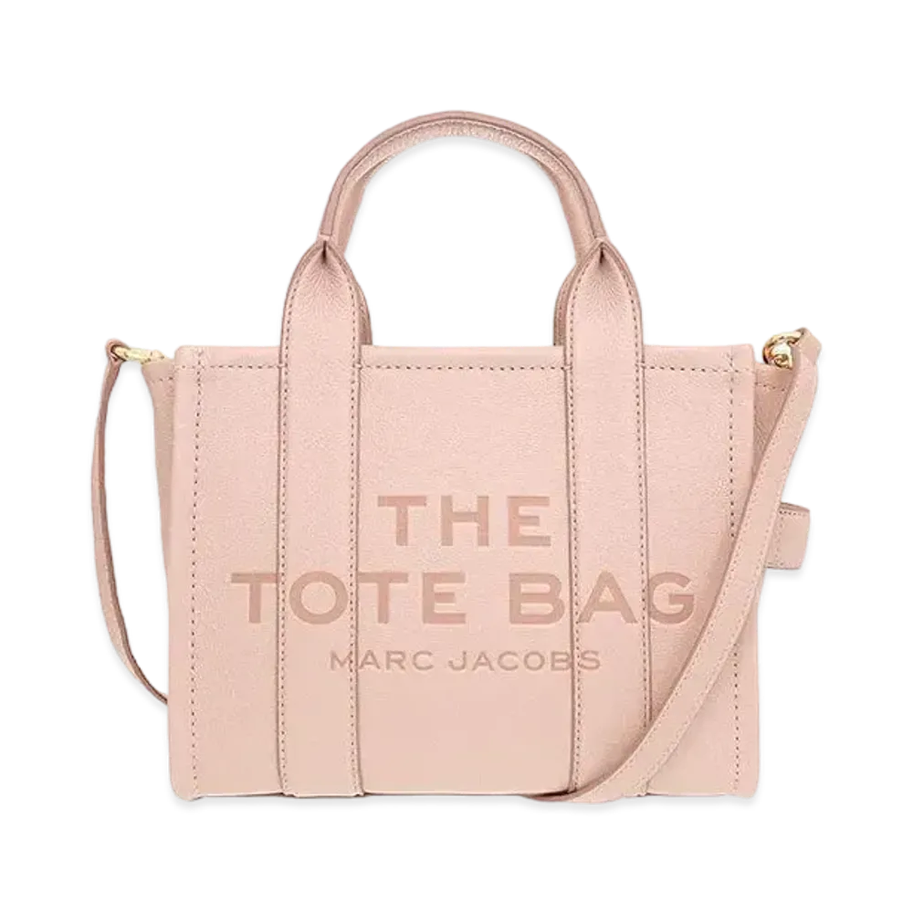 Marc Jacobs The Leather Tote Bag Mini "Rose Dust"