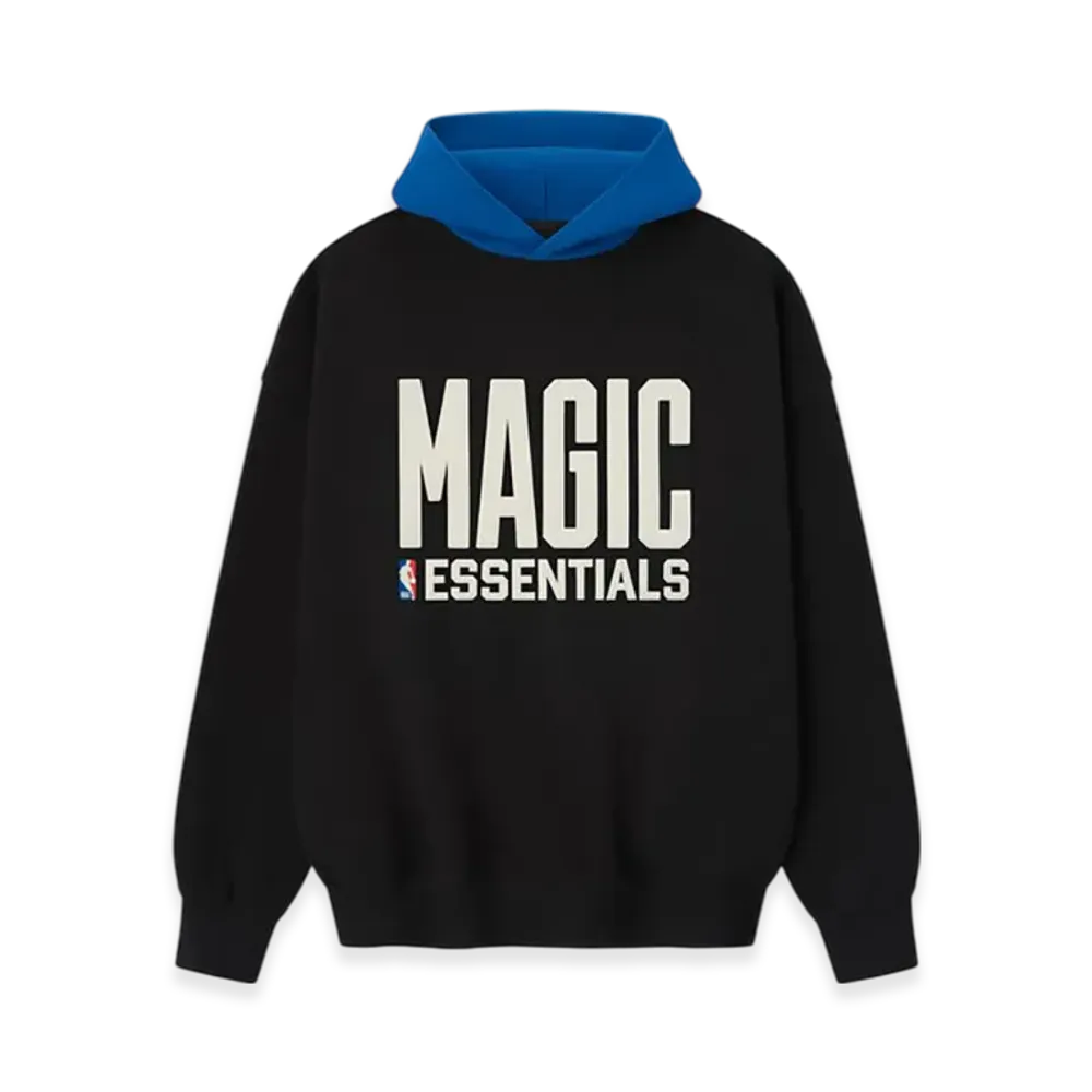 FEAR OF GOD ESSENTIALS Magic Sport Hoodie "Vintage Black/Blue"