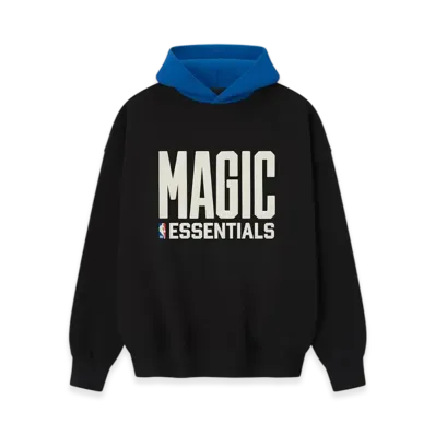 FEAR OF GOD ESSENTIALS Magic Sport Hoodie "Vintage Black/Blue"