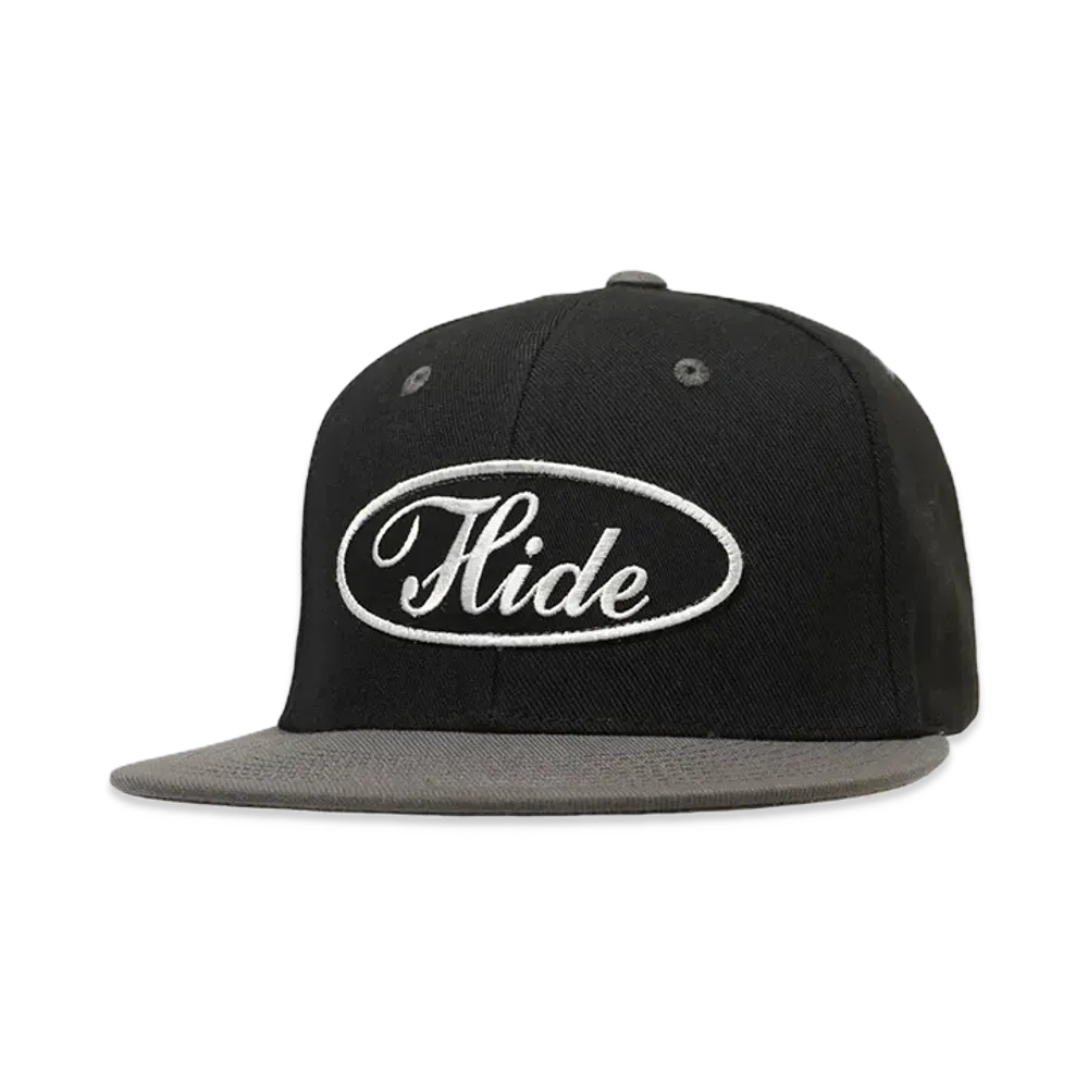 Hide and Seek Patch Baseball Cap "BLACK/C-GRAY"