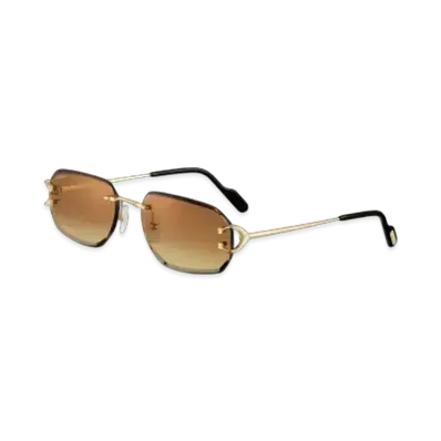 Cartier Signature C de Cartier Sunglasses "Brown"