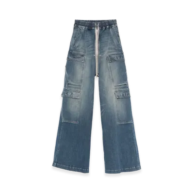Rick Owens DRKSHDW Women's Jeans "Clear Blue"
