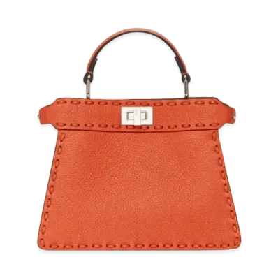 FENDI Peekaboo ISeeU Petite "Orange"