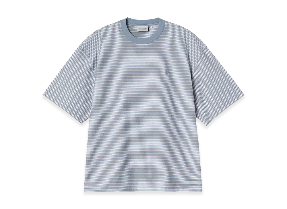 Carhartt WIP S/S Dupree T-Shirt "Dupree Stripe/Shady Blue"
