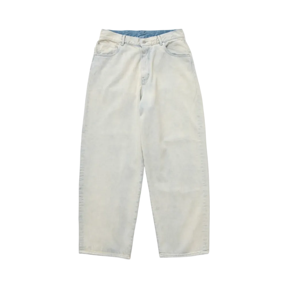 TTT MSW Denim Wide Pants "Ice Blue"