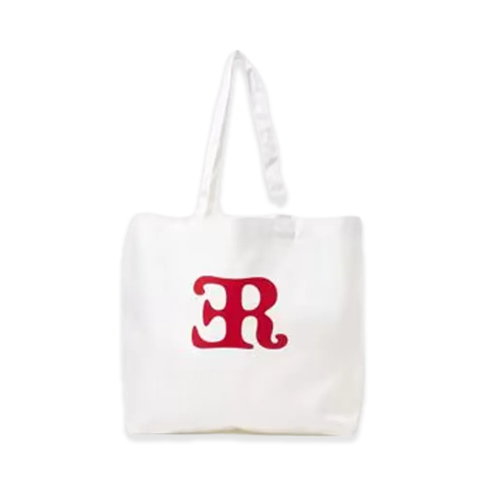 VERDY x ER Logo Tote Bag "Off White"