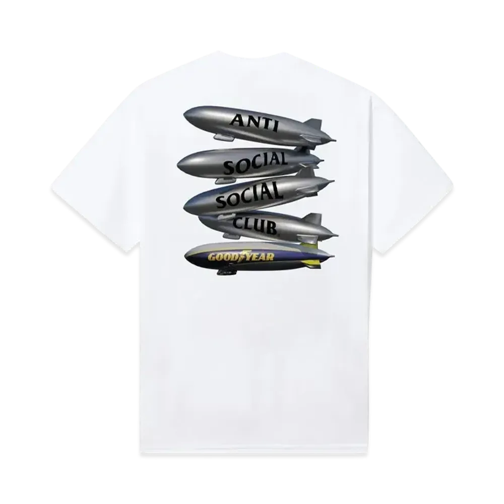 ANTI SOCIAL SOCIAL CLUB x Goodyear Blimp Stack Tee "White"