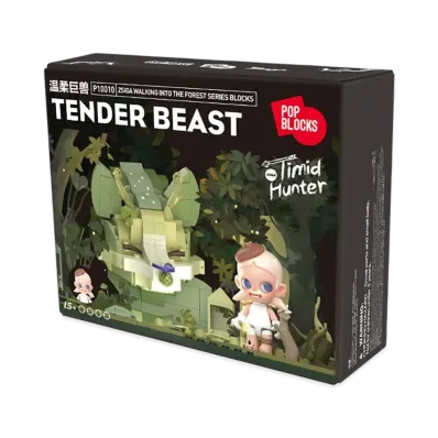 POP MART ZSIGA Walking Into The Forest Series Block Tender Beast