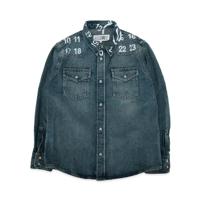 MM6 Maison Margiela Kids Denim Shirts "Blue"