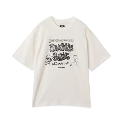 atmos x Beastie Boys Flyer T-Shirt "White"