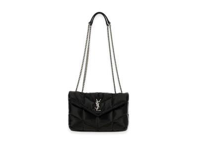 Saint Laurent Women's Puffer Toy Shoulder Bag "Black"