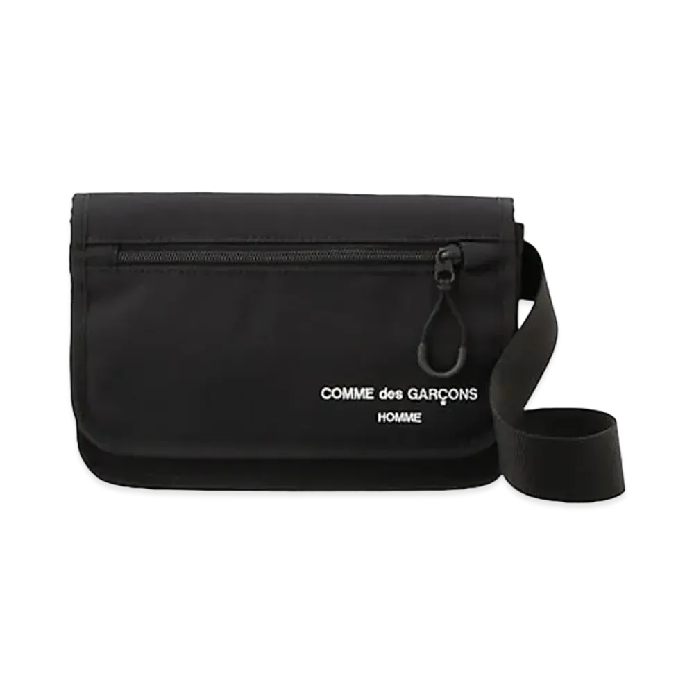 COMME des GARCONS HOMME Cordura Nylon Shoulder Bag "Black"