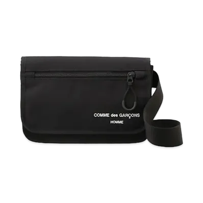 COMME des GARCONS HOMME Cordura Nylon Shoulder Bag "Black"