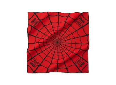 Supreme x Vanson Leathers Spider-Man Bandana "Red"