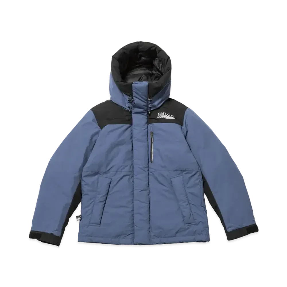 FIRST DOWN DOWN PARKA "Royal Blue/Black"