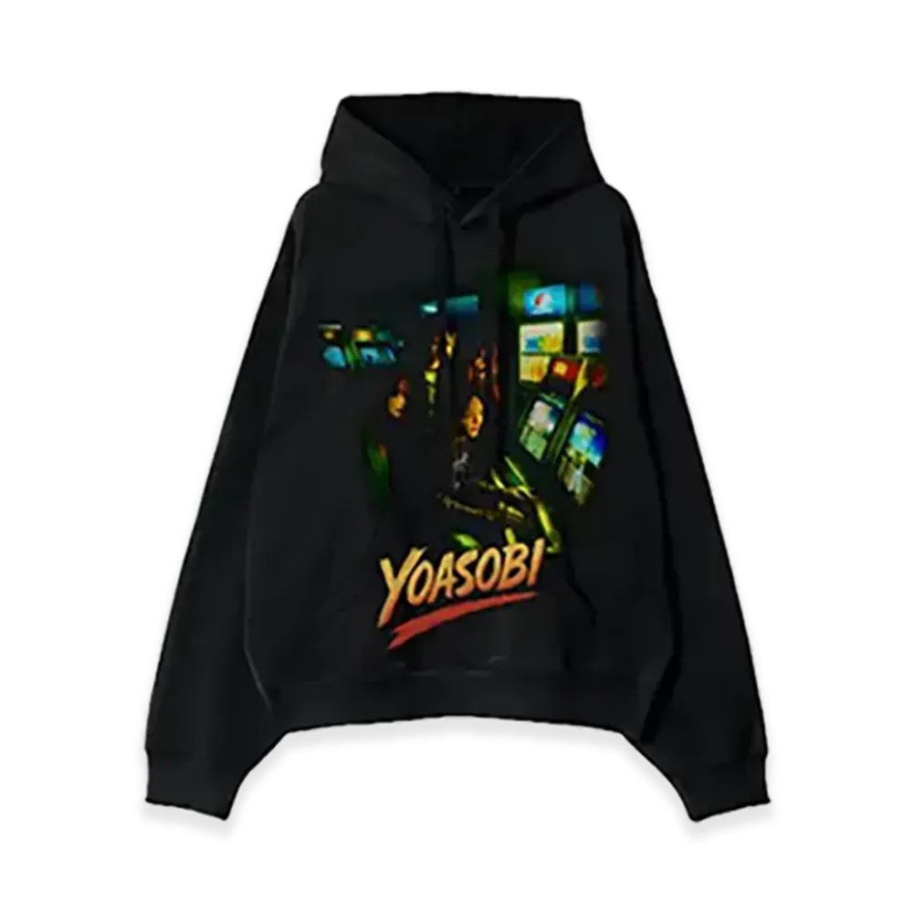 doublet x YOASOBI Night Out Hoodie Gesen "Black"