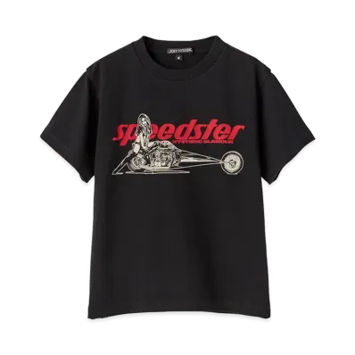 HYSTERIC GLAMOUR Kids Speedster Tee "Black"