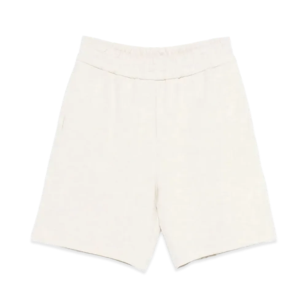 FENDI Melange Cotton Bermuda Shorts "Cream"